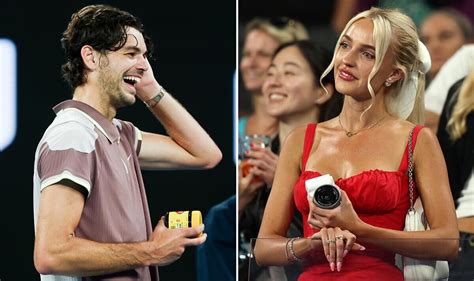 Taylor Fritzs Australian Open Win Leaves Girlfriend Morgan Riddle With