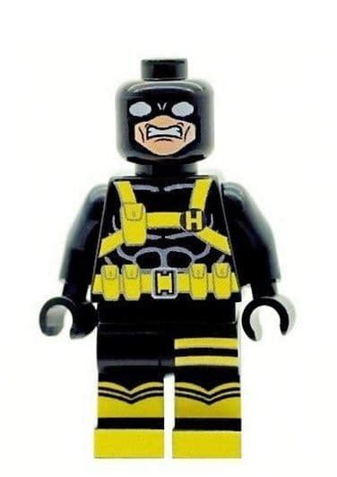 Hydra Agent Bob Black From Captain America Custom Designed Minifigure