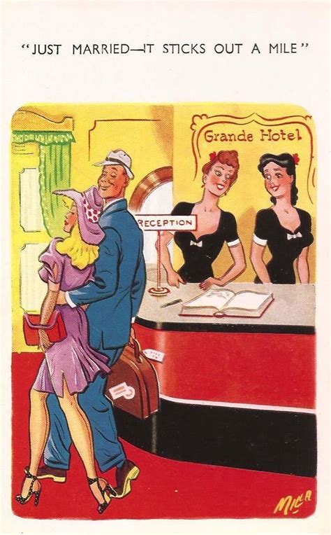 Pin By William Hodgson On Saucy Postcards Funny Postcards Postcard Cartoon Jokes