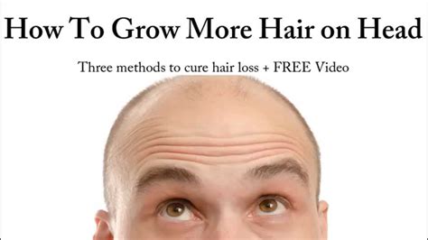 How To Grow More Hair On Head Awesome Methods Youtube