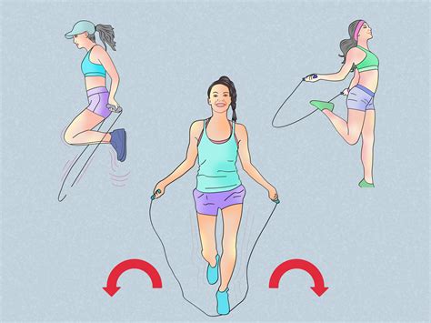 3 Ways To Jump Rope For Weight Loss Wikihow