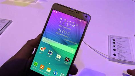 Samsung Galaxy Note 4 Hands On Youtube