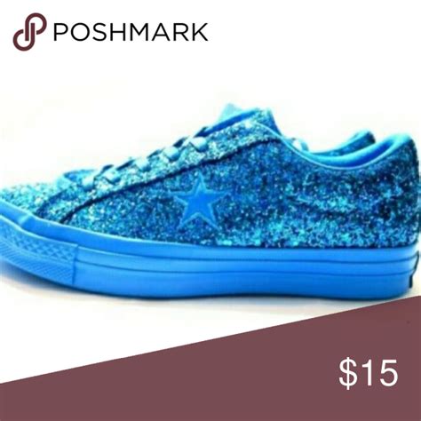 Iso Blue Sparkly Converse Sparkly Converse Converse Womens Shoes