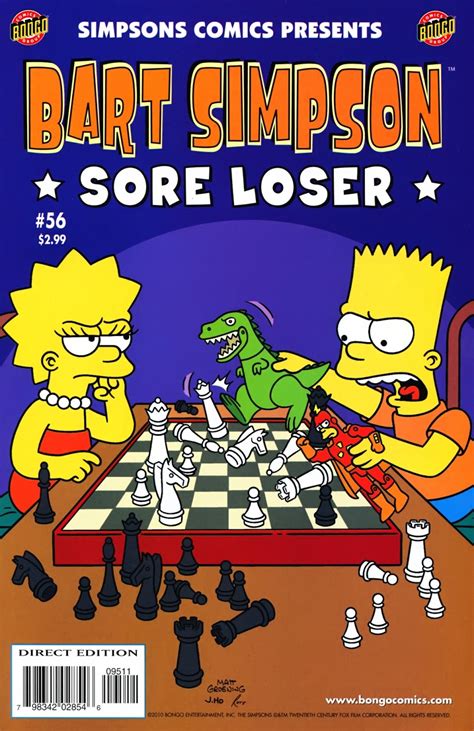 Cipc 159 Simpsons Comics Presents Bart Simpson Vol56 Sore Loser