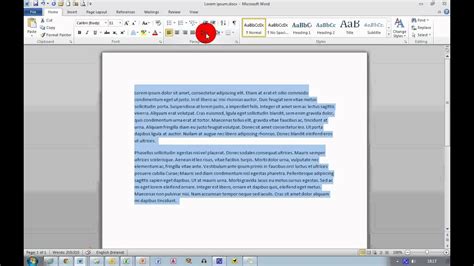 Sometimes you may need to adjust the space between characters in word to meet the demand of some specific documents, or simply make the 1. How To... Change Line Spacing in Word 2007 and 2010 - YouTube