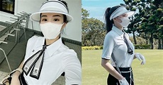 「高爾夫球正妹」是她！台灣「彩券女神」甜美臉蛋下擁飽滿身材 - 觸男女