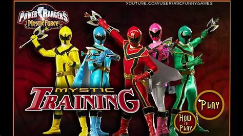 Power Rangers Mystic Force Mystic Training Game Video Dailymotion