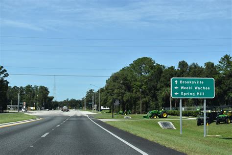 State Road 50 West Hernando County Aaroads Florida