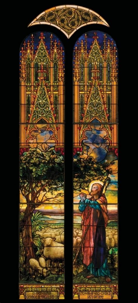 Attention Favrile Le Devoir Tiffany Stained Glass Stained Glass Windows Church Stained