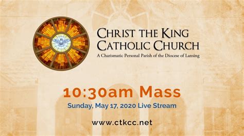 Sunday Mass May 17 2020 1030 Am Youtube