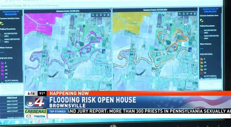 Fema Presents New Flood Maps For Coastal Cameron County Kveo Tv
