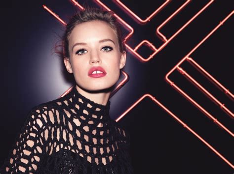 Georgia May Jagger Models For Rimmel London Makeup Ads