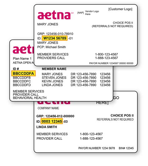 Store your insurance card in a safe place: New user registration - Aetna