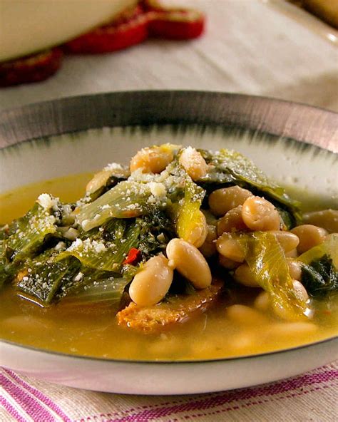 Escarole And White Bean Soup Recipe Martha Stewart