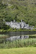 Irland, Grafschaft Galway, Ansicht der Benediktiner-Abtei, Abtei ...