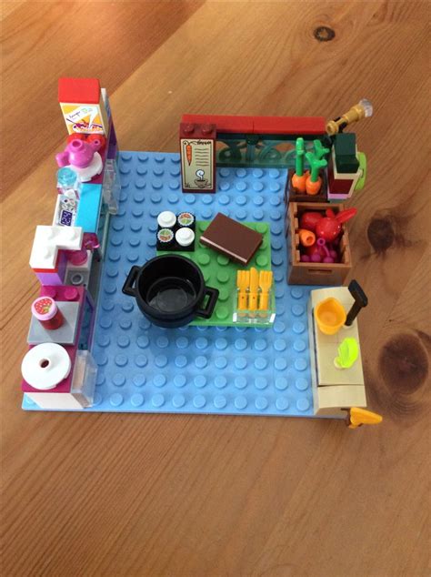 Easy Lego Kitchen Easy Lego Creations Lego Girls Lego Projects