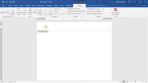 How To Format Page Numbers In Word In A Different