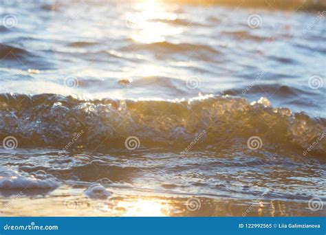 Blurred Image Of Waves Stock Image Image Of Barrel 122992565
