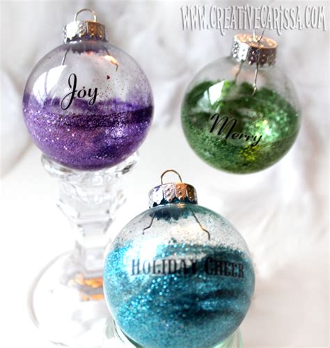 23 Diy Glitter Christmas Decorations You Should Make Shelterness