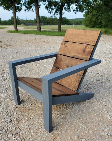 D Rudiant Diy Modern Adirondack Chair Plans