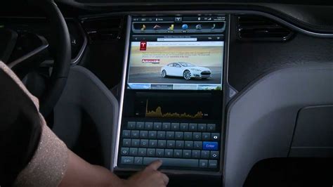 The Model S 17 Touchscreen Display Youtube