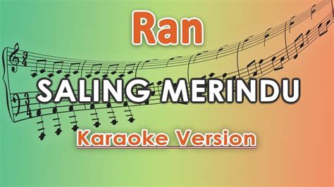 Ran Saling Merindu Karaoke Lirik Tanpa Vokal By Regis Youtube