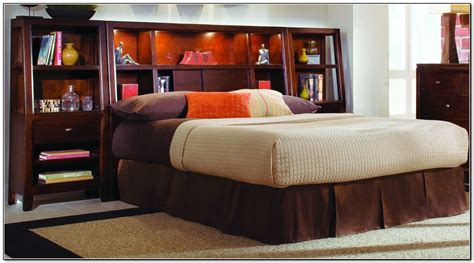 Build Headboard With Shelves Diy Bed I Want These Shelves Its Like Our Headboard The