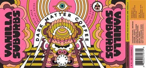 Dark Matter Coffee Is Probably From Outer Space Dieline Design