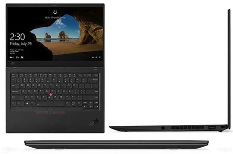2018s Lenovo Thinkpad X1 Carbon Laptop Is A Lovely Lappie The Register