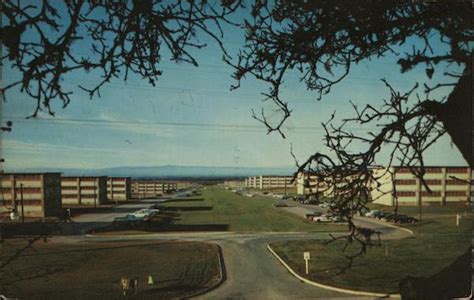 A View Of The New Permanent Barracks Fort Ord Ca Postcard