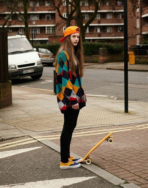Tipos De Aesthetic Vaporwave Skater Girl Outfits Hipster Fashion
