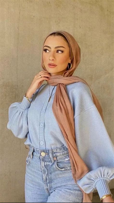 Hijab Ootd Inspo Blue 💎version Comment Your Fav💓💓 Hijabi Outfits Street Hijab Fashion Hijab