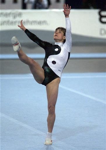Oksana Chusovitina Prepares For Th Olympics At