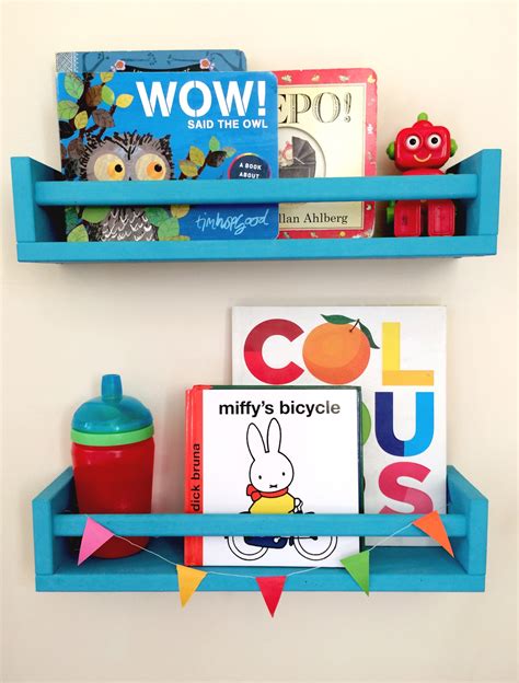 How To Make An Ikea Spice Rack Bookshelf Thats Brilliant For Kids