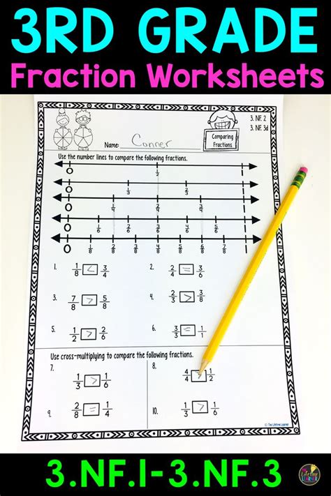 grade fraction worksheets fraction worksheets  grade