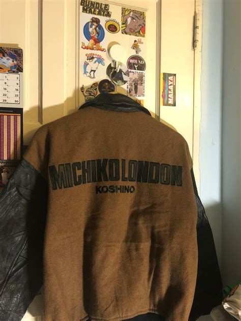 Rare Michiko London Koshino Leather Jacket Rare Grailed