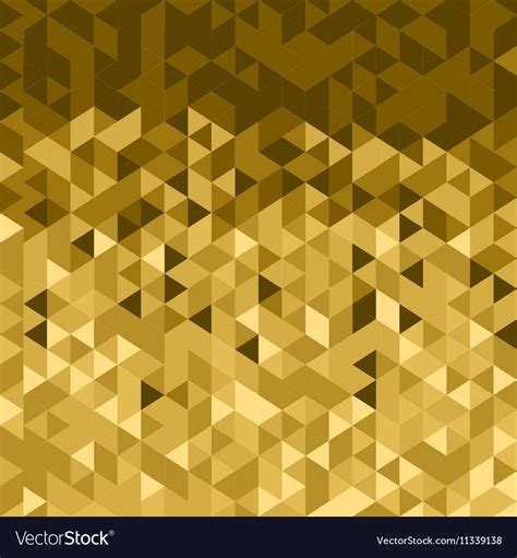 Gold Geometric Background Royalty Free Vector Image