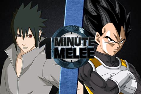 Sasuke Vs Vegeta One Minute Melee Fanon Wiki Fandom