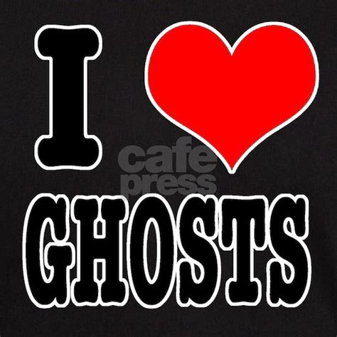 Ghosts Mens Value T Shirt I Heart Love Ghosts Dark T Shirt By Dooni