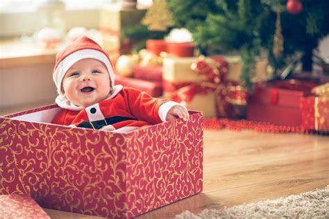 15 Ideas Para Tus Fotos De La Primera Navidad Con Tu Bebé Babycenter