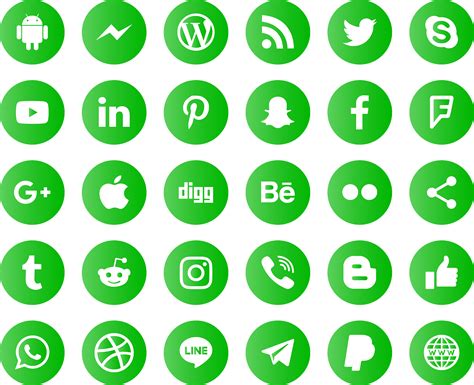 Social Media Icons Png Social Media Icons Png Transparent All