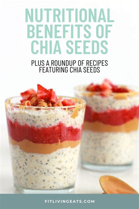 Nutritional Benefits Of Chia Seeds Chia Seed Pudding Recipe