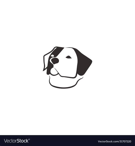 Animal Dog Logo Template Royalty Free Vector Image