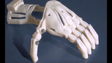 3d Printed Jack Skellington Articulated Hand Extender By