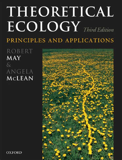 Solution Theoretical Ecology Principles And Applications By Robert May
