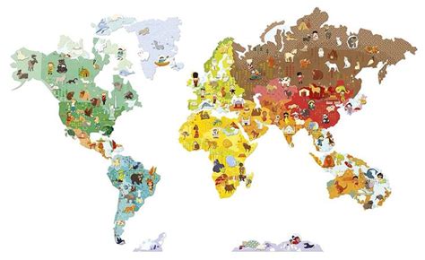 Mapas Originales Para Regalar A Un Viajero Mapa Mural Del Mundo