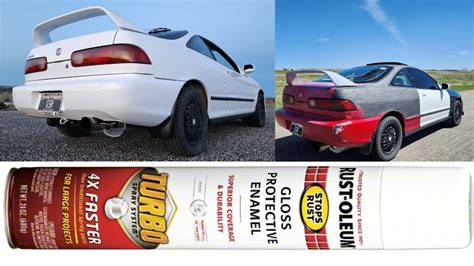 Rustoleum Turbo Can Paint Job Gs R Integra Rescue And Revival Part 5