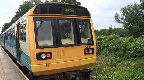 Pye corner train station-train going to Cardiff central - YouTube