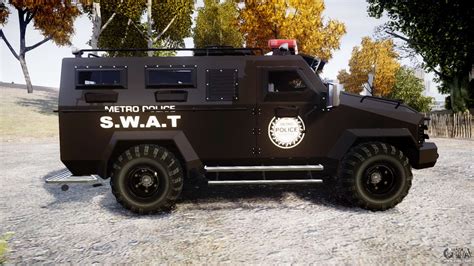 Swat Van Metro Police Els For Gta 4