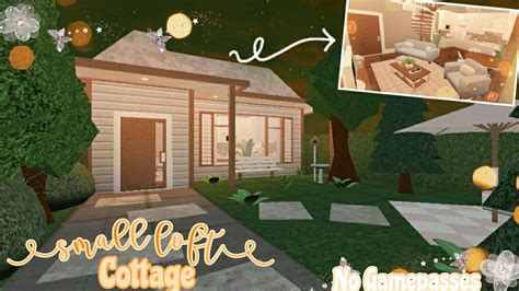 Roblox Bloxburg Small Loft Cottage No Gamepasses Mobile